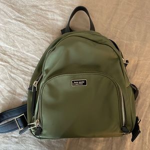 kate spade new york mini backpack forest green